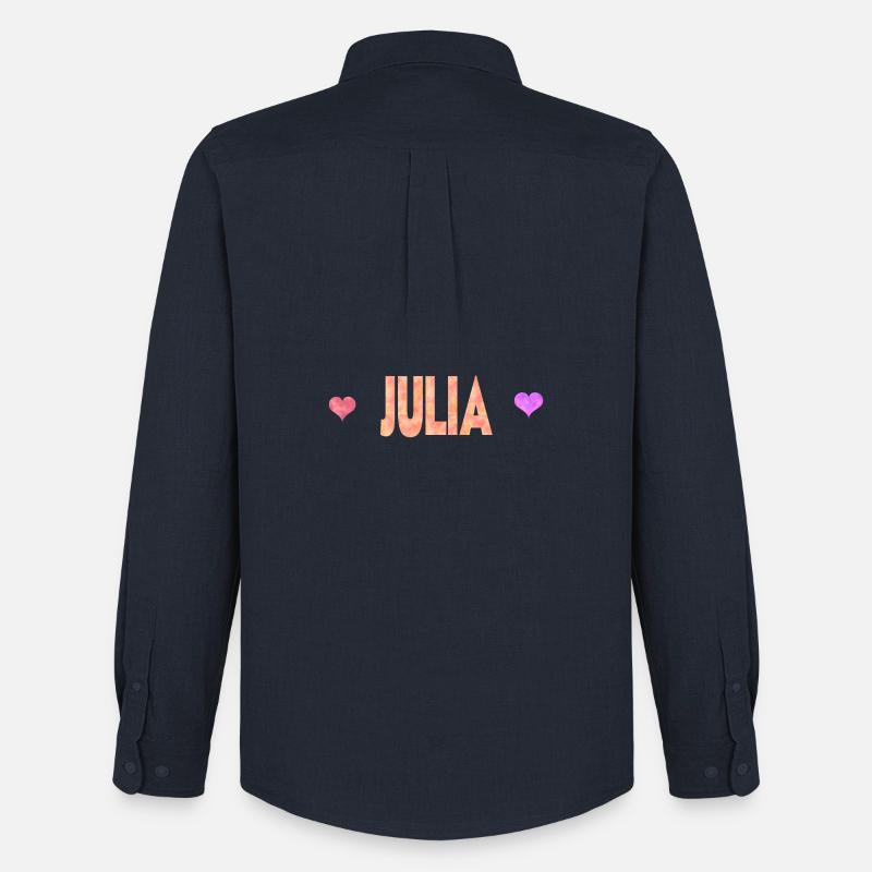 Julia - Männer Oxford Hemd von Stanley/Stella - Navy