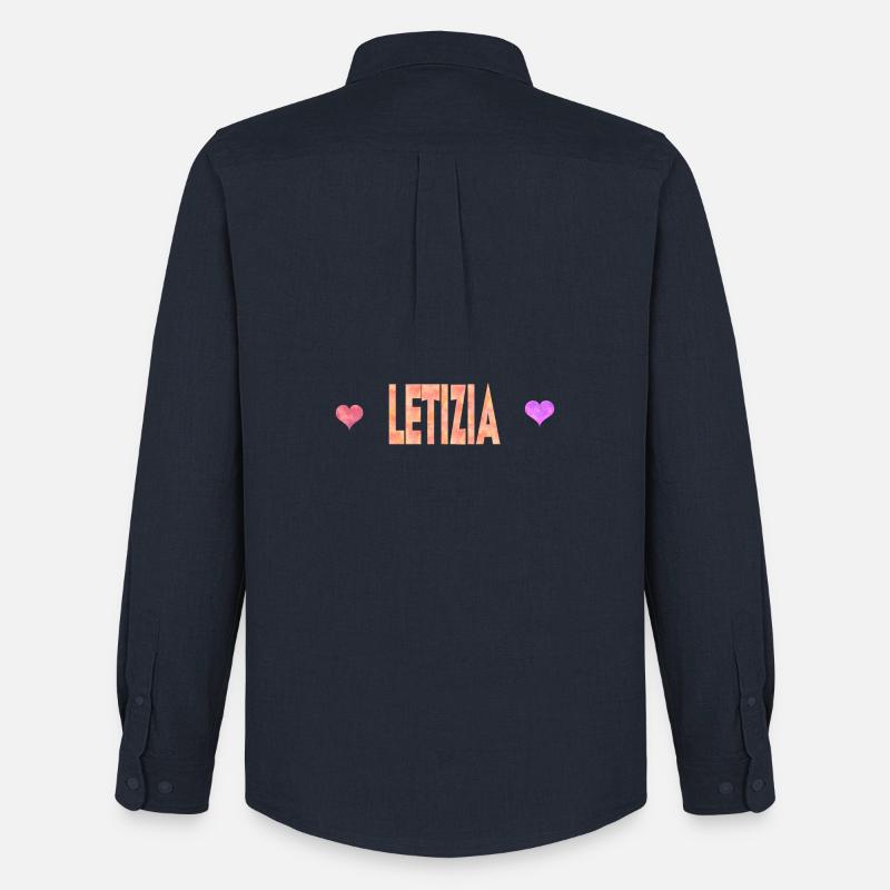 Letizia - Männer Oxford Hemd von Stanley/Stella - Navy