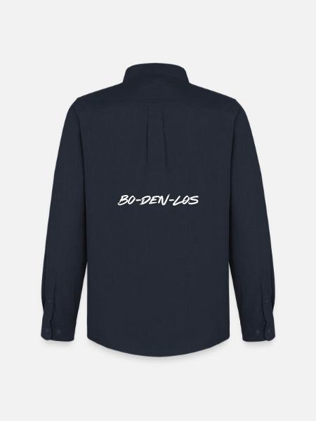 Das alles ist Bo-den-los - Männer Oxford Hemd von Stanley/Stella - Navy