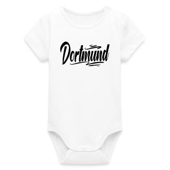 Dortmund - Organic Short Sleeve Baby Bodysuit by Stanley/Stella - white - Front