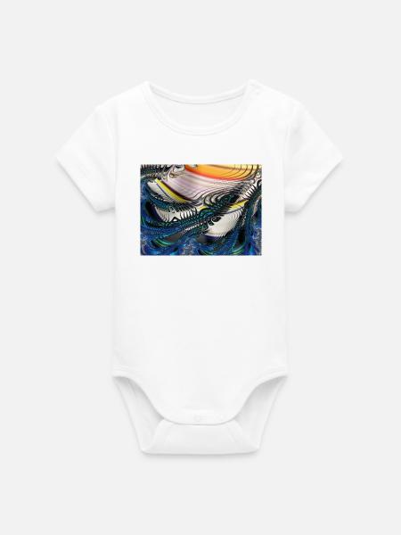 Bild - Organic Kurzarm-Babybody von Stanley/Stella - Weiß