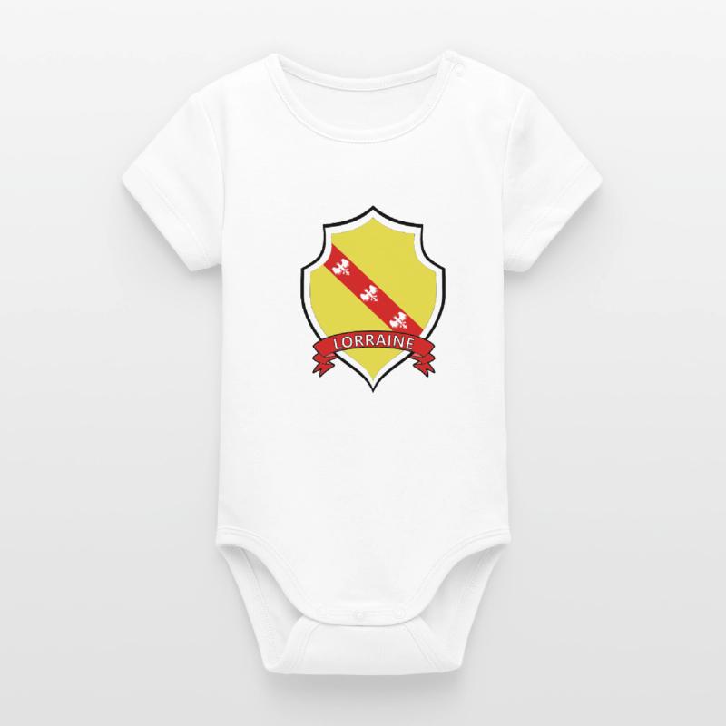 Lothringen Organic Kurzarm-Babybody von Stanley/Stella