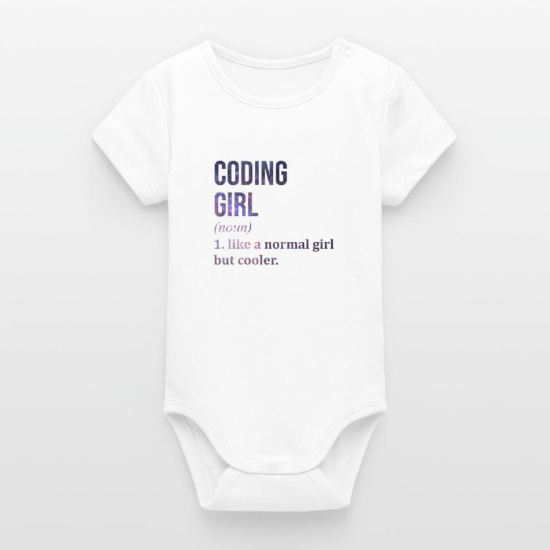 Codage Codage Codage Body bébé manches courtes bio Stanley/Stella