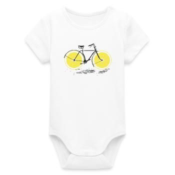Cycle des agrumes - Body bébé manches courtes bio Stanley/Stella - blanc - Devant