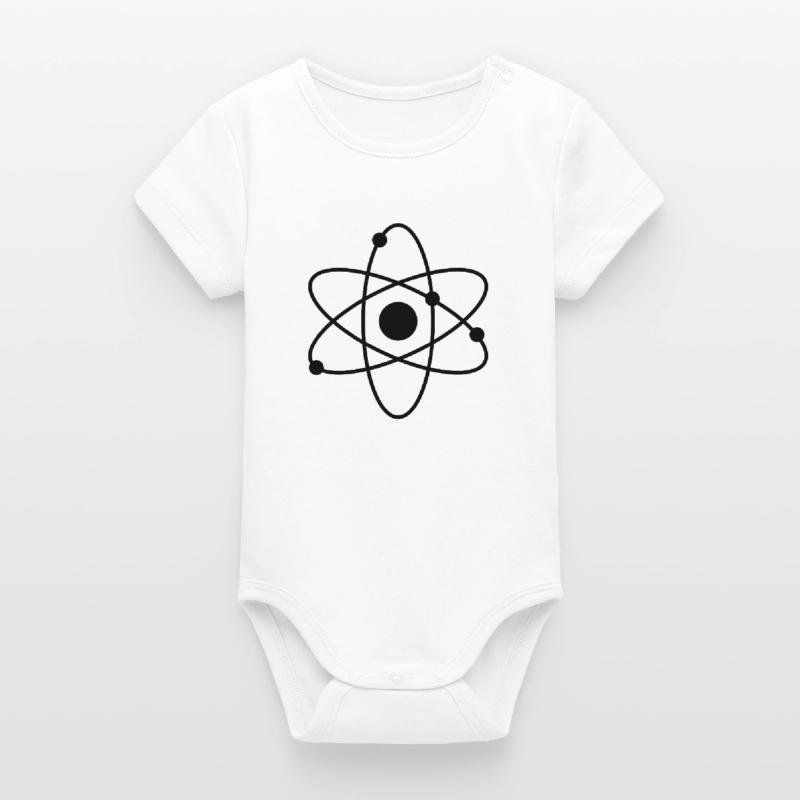 Atom Organic Short Sleeve Baby Bodysuit by Stanley/Stella