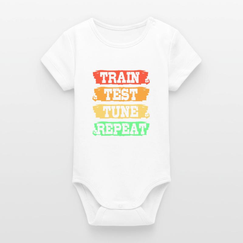 GPT Coder Programmer Organic Short Sleeve Baby Bodysuit by Stanley/Stella