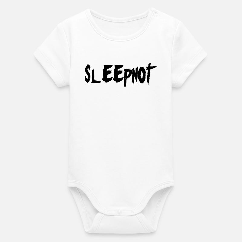 Nuits blanches - bébé - Body bébé manches courtes bio Stanley/Stella - blanc