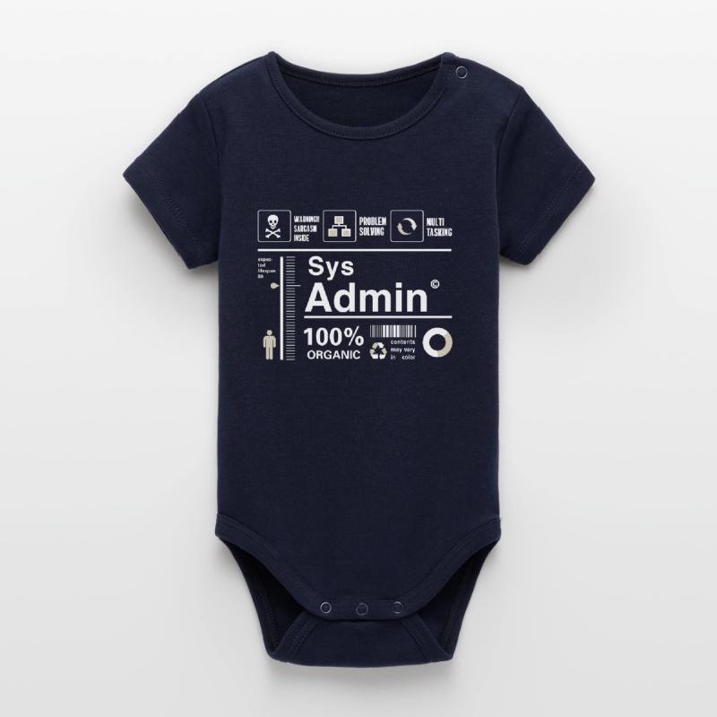 Sys Admin programmier Computer Nerd pc Platine cpu Organic Kurzarm-Babybody von Stanley/Stella