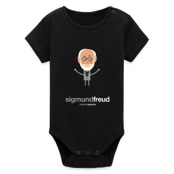 People who Inspire - Organic Kurzarm-Babybody von Stanley/Stella - Schwarz - Vorne