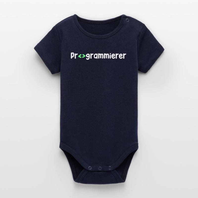 Programmierer Computerfreak Skripting Code Nerd Organic Kurzarm-Babybody von Stanley/Stella