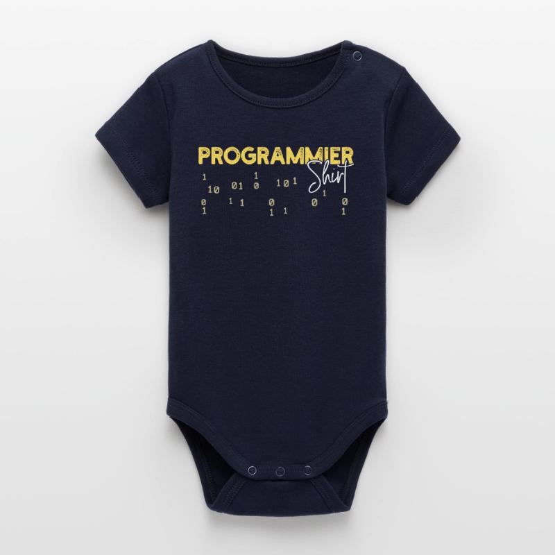 Developer Statement Coden Skripting Webentwickler Organic Kurzarm-Babybody von Stanley/Stella