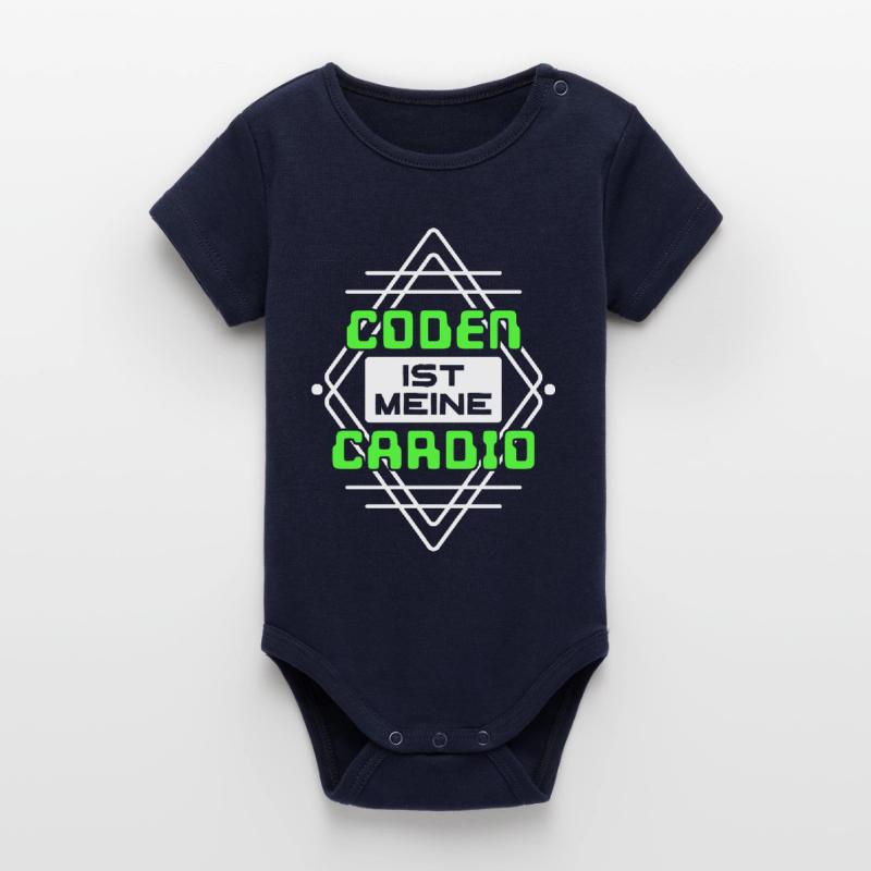 Coden Statement Developer Computerfreak Skripting Organic Kurzarm-Babybody von Stanley/Stella