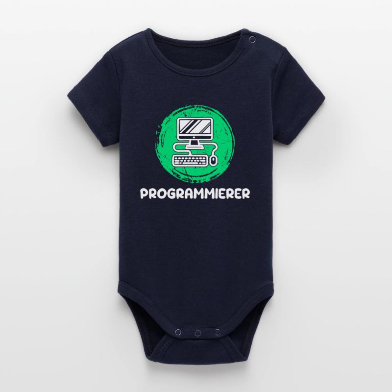 Computerfreak Skripting Developer Programmierer Organic Kurzarm-Babybody von Stanley/Stella