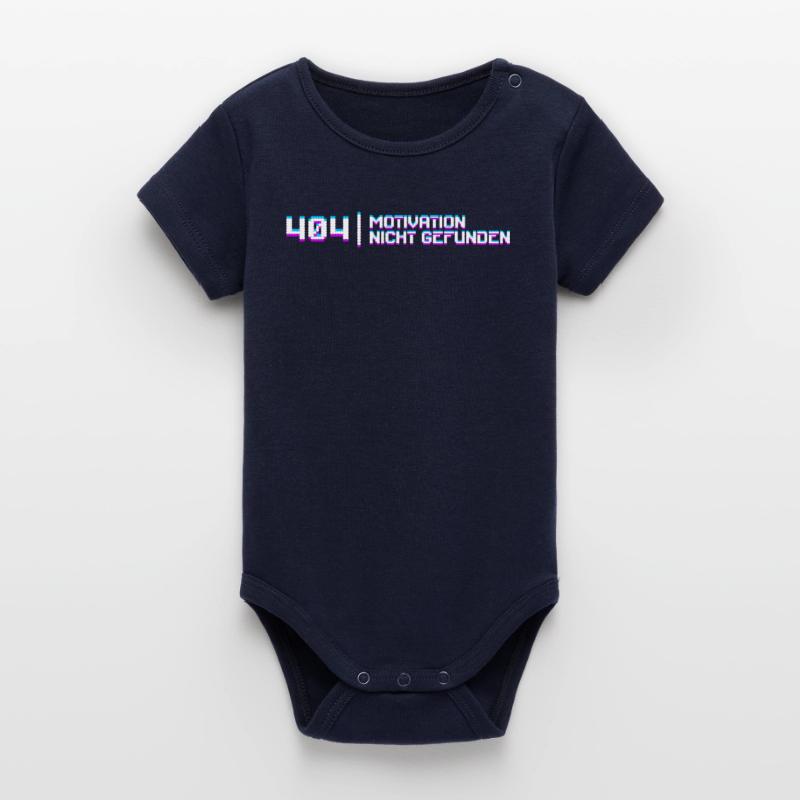 Developer Statement Coden Skripting Debug Organic Kurzarm-Babybody von Stanley/Stella