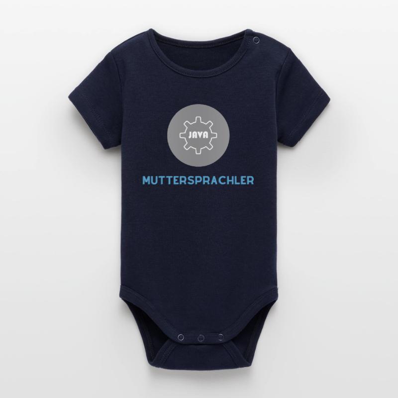 Native speaker: JavaScript Edition Organic Short Sleeve Baby Bodysuit by Stanley/Stella