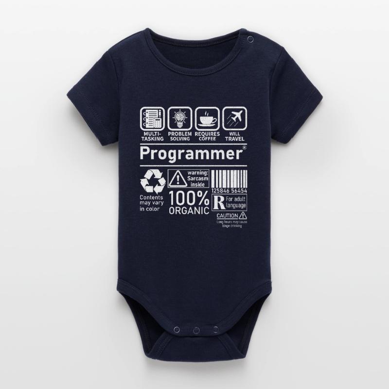 Programmeur multitâche, la résolution de problèmes nécessite Body bébé manches courtes bio Stanley/Stella