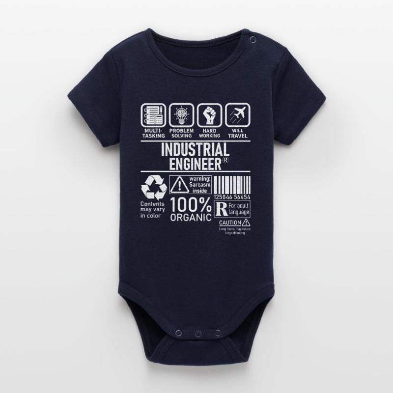 Industrial Engineer multi tasking problem solving Organic Kurzarm-Babybody von Stanley/Stella