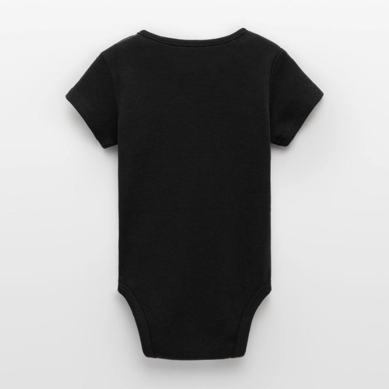 OLD POSTCODE POSTCODE RETRO 3220 ALFELD LEINE Organic Short Sleeve Baby Bodysuit by Stanley/Stella