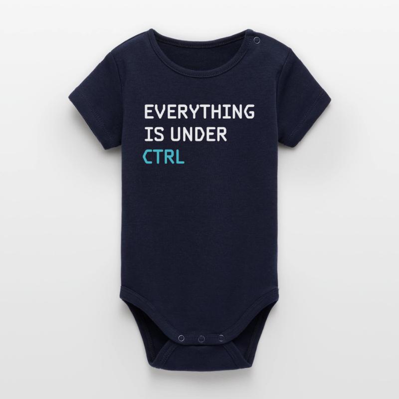 Funny Programming - Programmer Software Engineer Organic Short Sleeve Baby Bodysuit by Stanley/Stella