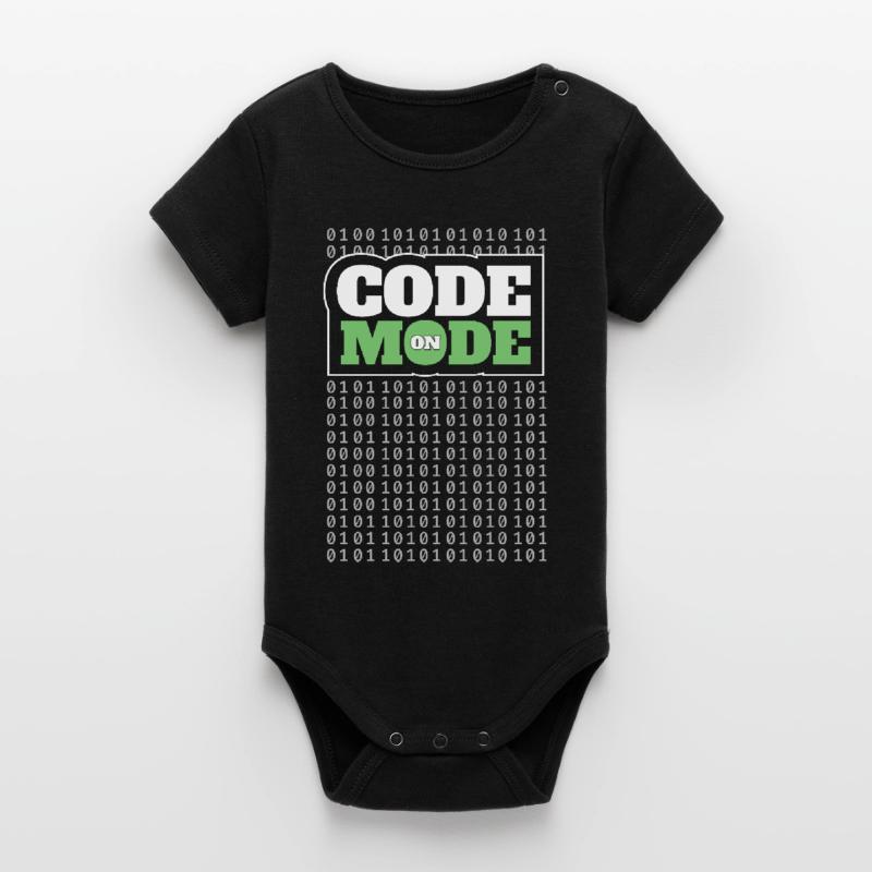 Codemodus An – Programmierung von Softwareentwickler Programmierer Organic Kurzarm-Babybody von Stanley/Stella