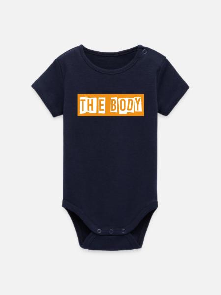 The Body - Organic Kurzarm-Babybody von Stanley/Stella - Navy
