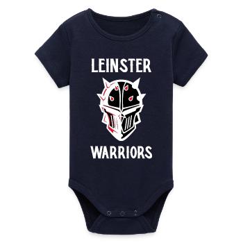 Leinster Warriors Irlande - Body bébé manches courtes bio Stanley/Stella - marine - Devant