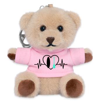 Paddle SUP Heart Board Wave Water Sports - Porte-clés ourson - rose - Devant
