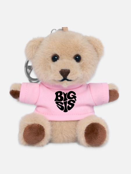 big sis - Teddy Keyring - pink