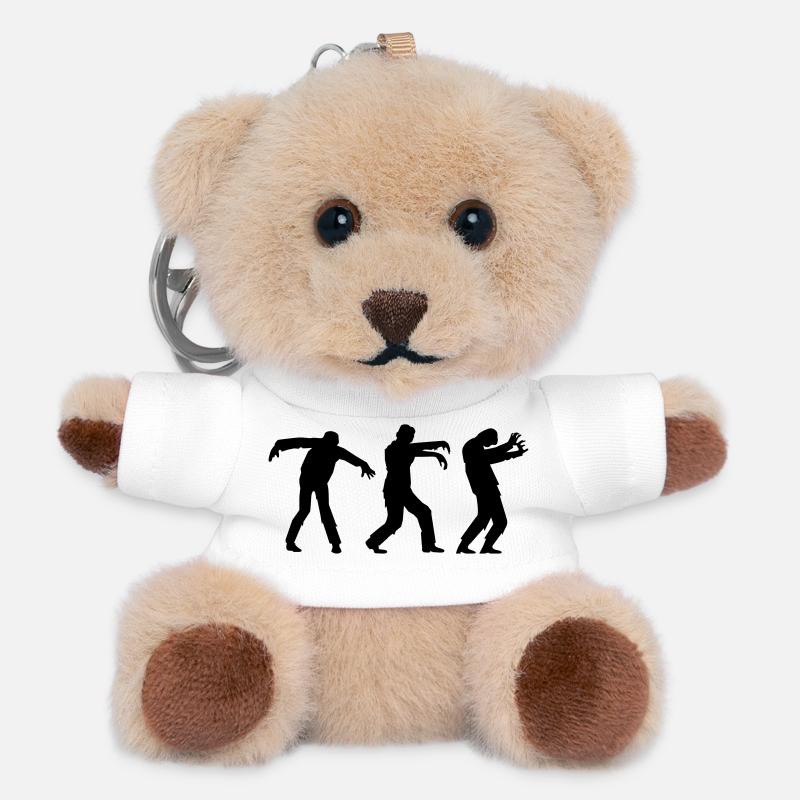 zombies - Teddy Schlüsselanhänger - Weiß
