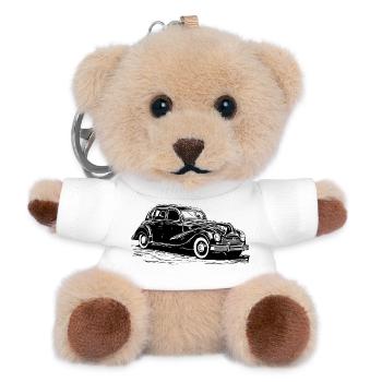 EMW 340/2 station wagon - Teddy Keyring - white - Front