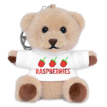 RASPBERRIES - Teddy Schlüsselanhänger - Weiß - Vorne