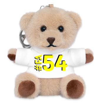 FA54 - Teddy Schlüsselanhänger - Weiß - Vorne