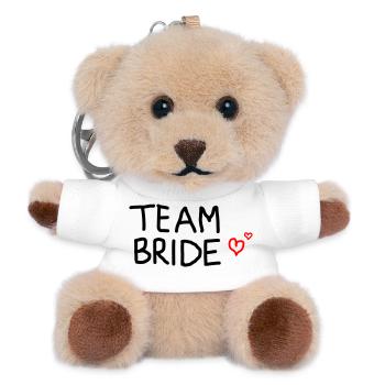 Team Bride - Teddy Schlüsselanhänger - Weiß - Vorne
