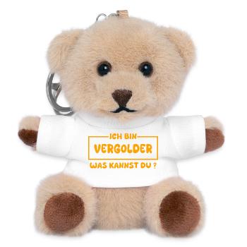 Gilding as a profession - Teddy Keyring - white - Front