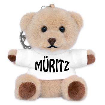 MÜRITZ - Teddy Schlüsselanhänger - Weiß - Vorne