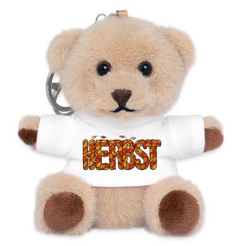 Autumn, the most beautiful season for me - Teddy Keyring - white - Front