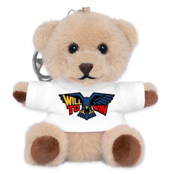 Wille zum Sieg Arend - Teddy Schlüsselanhänger - Weiß - Vorne