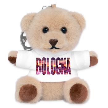Bologna Sunset - Teddy Keyring - white - Front