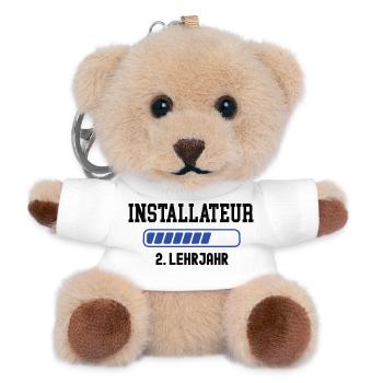 Apprenticeship as a plumber 2nd year of apprenticeship as a plumber - Teddy Keyring - white - Front