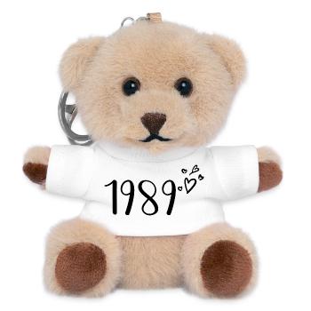 1989 - Teddy Keyring - white - Front