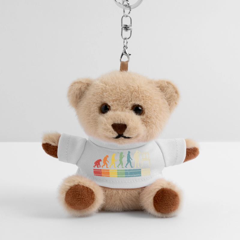 3D Printing Evolution – Vintage Maker Design Teddy Keyring