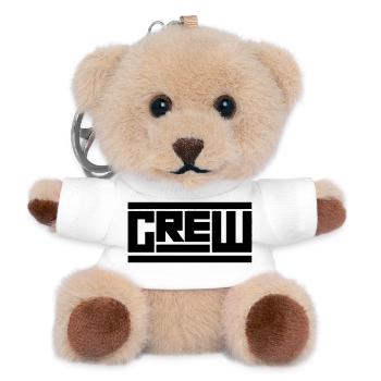 crew - Teddy Keyring - white - Front
