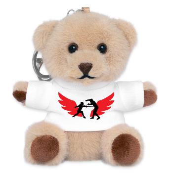 Winged Fencer: The Speed of Sword and Iron - Teddy Keyring - white - Front