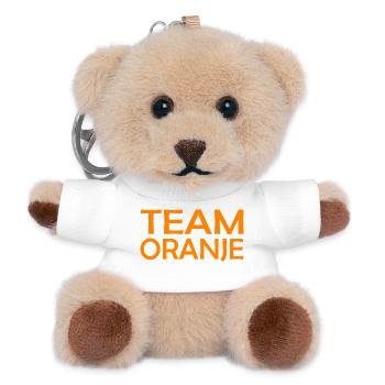 Team Oranje - Nederland - Niederlande Netherlands - Teddy Schlüsselanhänger - Weiß - Vorne