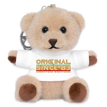 Original 83 Retro Limited - Teddy Keyring - white - Front