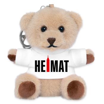Home Frankfurt Main Tower - Teddy Keyring - white - Front
