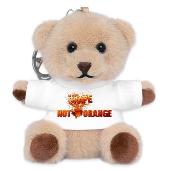 Not Orange, or Else Grape! — Amber Wine - Porte-clés ourson - blanc - Devant