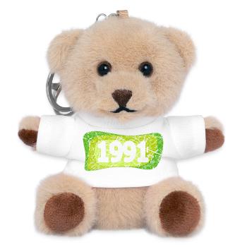 1991 - Teddy Keyring - white - Front