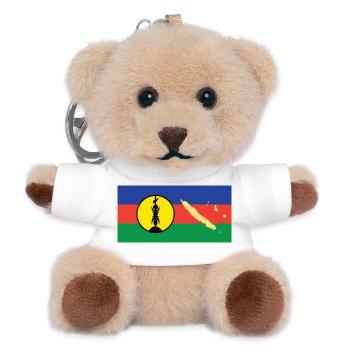 Neukaledonien-Kanaky-Rückenpfeil - Teddy Schlüsselanhänger - Weiß - Vorne