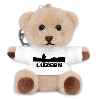 Luzern - Teddy Schlüsselanhänger - Weiß - Vorne